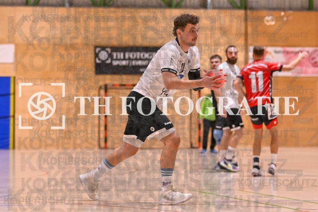 GER, SG Maulburg/Steinen - HSG Dreiland, Handball, Landesliga Suedbaden, 4. Spieltag, Saison 2024/2025, 12.10.2024 | Philip Mueller (HSG Dreiland, #24)GER, SG Maulburg/Steinen - HSG Dreiland, Handball, Landesliga Suedbaden, 4. Spieltag, Saison 2024/2025, 12.10.2024Foto: TH Fotografie/Thomas Hess