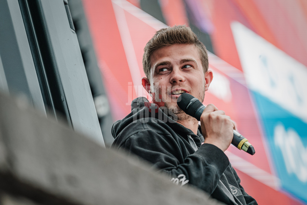 Beachvolleyball | Frauen | German Beach Tour 2024 | Tourstop Düsseldorf | 17.05.2024 | Kommentator Bengt Kunkel
