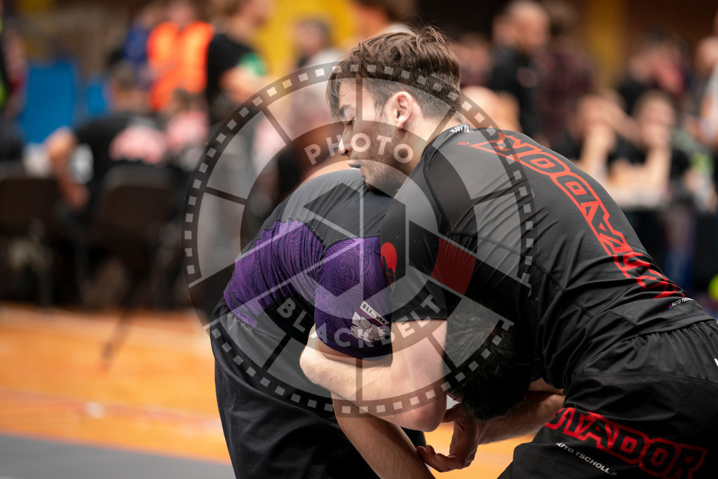 20240217PBB01143 | Fighters compete during the ADCC European, Middle Eastern and African Championship in Zagreb, Croatia, on February 17, 2024.