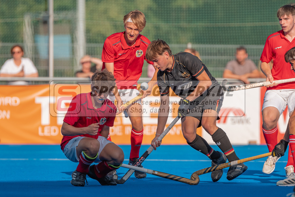 HK_20230710_100896 | Euro Hockey MU18 Austria - Germany Championship Girls &amp; Boys am 10.7.2023 CHTC , Krefeld ,