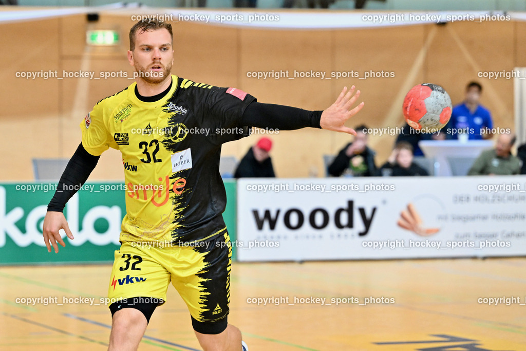 SC Ferlach vs. Bregenz Handball | #32 KOTAR Matic Bregenz Handball, SC Ferlach vs. Bregenz Handball, SC Ferlach vs. Bregenz Handball am 28.09.2024 in Ferlach (Ballspielhalle Ferlach), Austria, (Photo by Bernd Stefan)