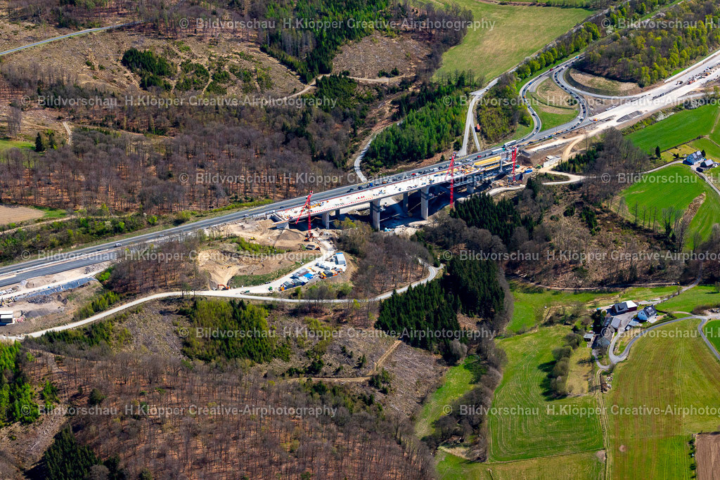 Luftbilder Lüdenscheid-0293 | Luftbildfotografie Lüdenscheid  Talbrücke Sterbecke in Schalksmühle - Realisiert mit Pictrs.com