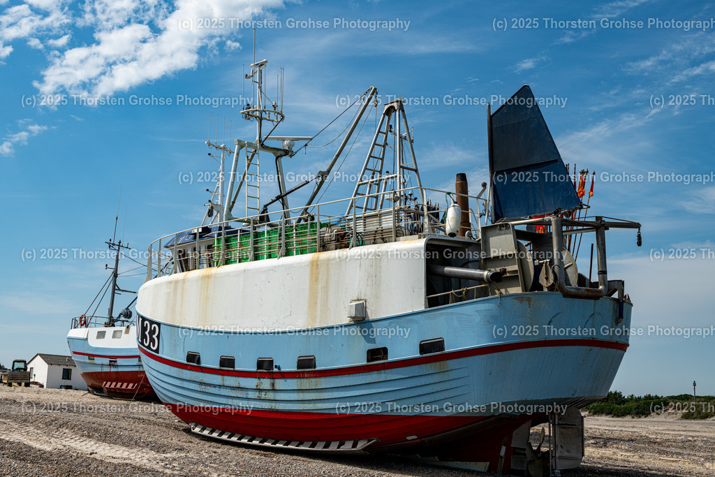 Thorup Strand, Denmark, 2023 | Thorup Strand is a natural harbour, Denmark's last coastal berth and the largest in Northern Europe. Thorup Strand ist ein Naturhafen, es ist der letzte Küstenanlegeplatz Dänemarks und der größte Nordeuropas. - Realisiert mit Pictrs.com