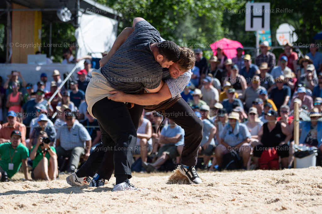 Schwingen -  Schwarzseeschwinget 2025 | Schwarzsee, 22.6.25, Schwingen - Schwarzseeschwinget.
