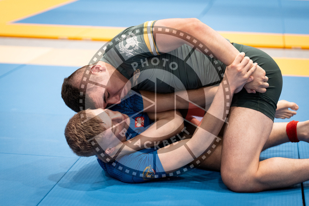 20250906PBB4062 | Fighters compete during the ADCC European Trials  competition in Warsaw, Poland, on September 6, 2025.