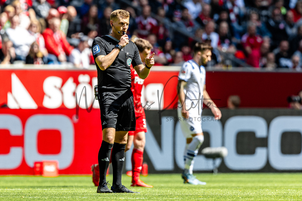 Fortuna Düsseldorf vs. Karlsruher SC | Düsseldorf, 30.04.2023: 2. Bundesliga, 30. Spieltag, Fortuna Düsseldorf gegen Karlsruher SC in der Merkur Arena in Düsseldorf. Foto: sportfotografie.ms | Markus Paletta - Realisiert mit Pictrs.com