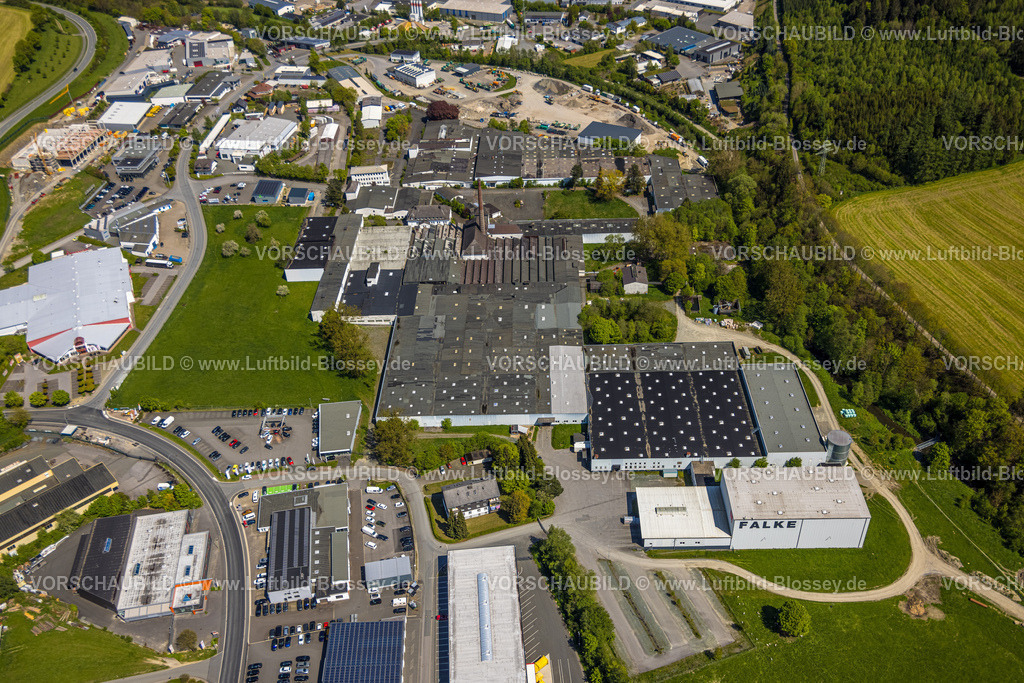 Schmallenberg230506332 | Luftbild, Gewerbegebiet Im Brauke, Schmallenberg, Sauerland, Nordrhein-Westfalen, Deutschland