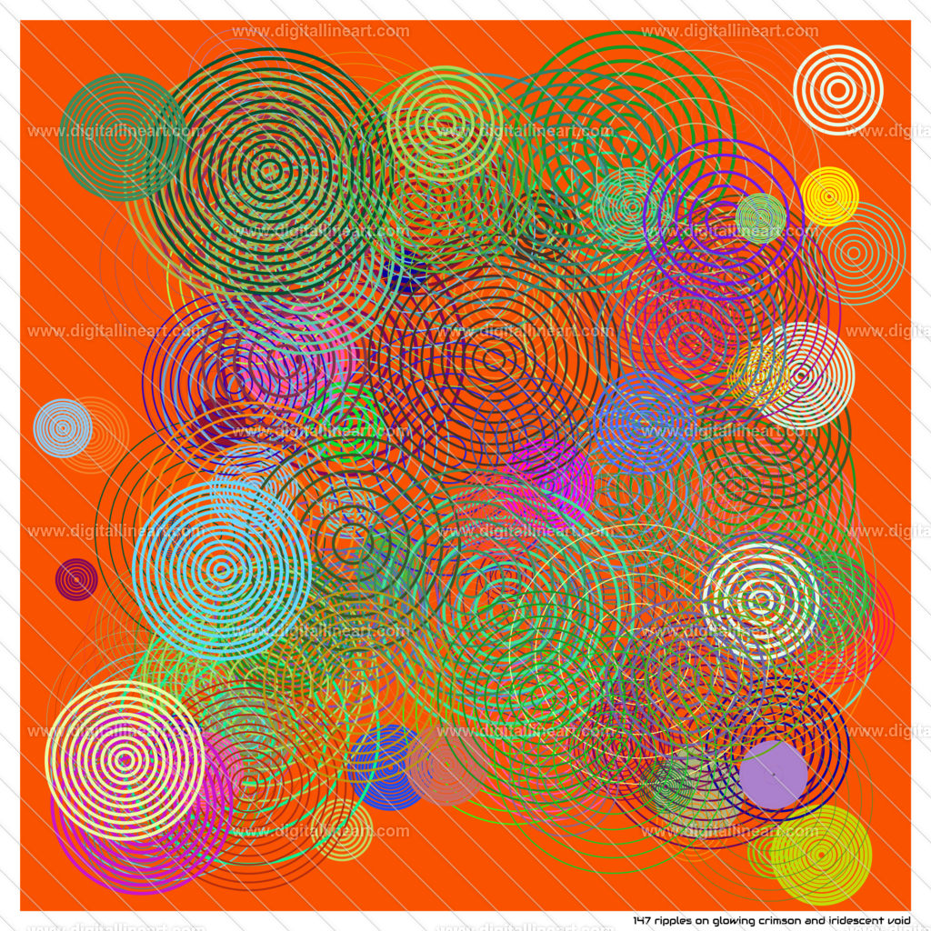 147-ripples-glowing-crimson-and-iridescent-void | digitallineart - Realisiert mit Pictrs.com