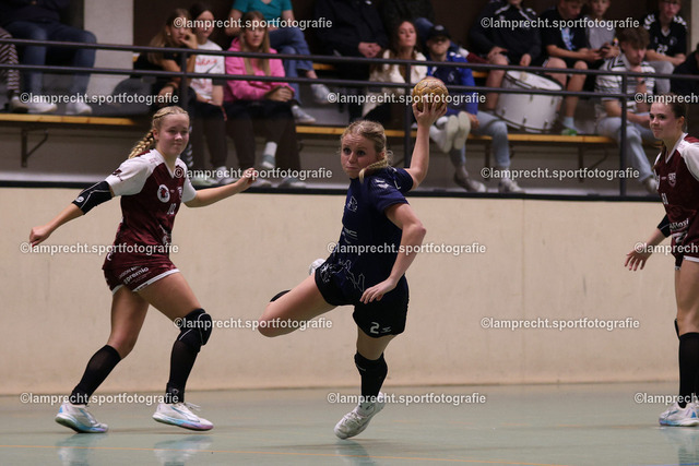 Handball I Juniorinnen I Saison 2026-2027 I Oberliga Schleswig-Holstein I 3. Spieltag I HSG Kalkberg 06 - TSV Bargteheide 179 | Frida Kaack (2, HSG Kalkberg 06) - Realisiert mit Pictrs.com
