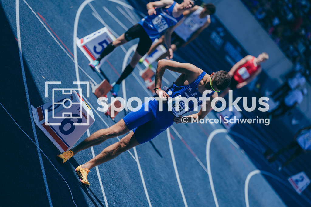 Deutsche Meisterschaften U20 / U16 2026 | Michal Fatyga, SC Neubrandenburg, 673, 400-Meter-Lauf, Deutsche Meisterschaften der U20 &amp; U16 2026, Lohrheidestadion Bochum-Wattenscheid, 10.07.2026. Foto: Marcel Schwering / sportimfokus - Realisiert mit Pictrs.com