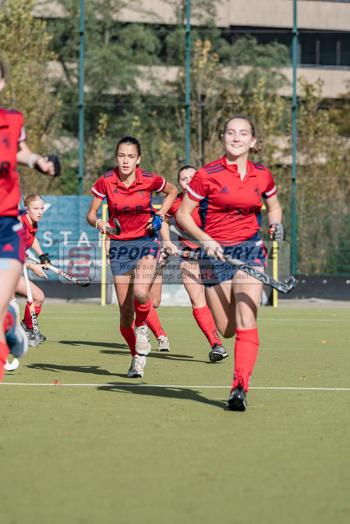 HK_20231021_2-36 | Deutsche Meisterschaft WU16 Düsseldorfer HC - Harvestehuder THC am 21.10.2023 DHC, Düsseldorf ,