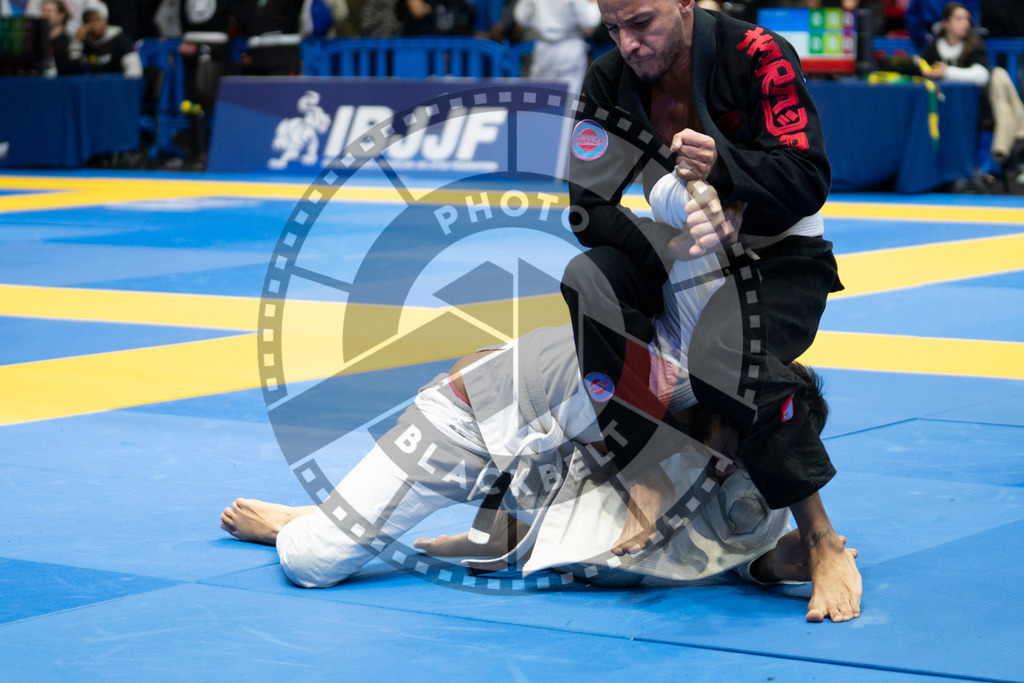 20240119PBB3313 | Fighters compete during the IBJJF European Championship in Paris, France, on January 19, 2024.