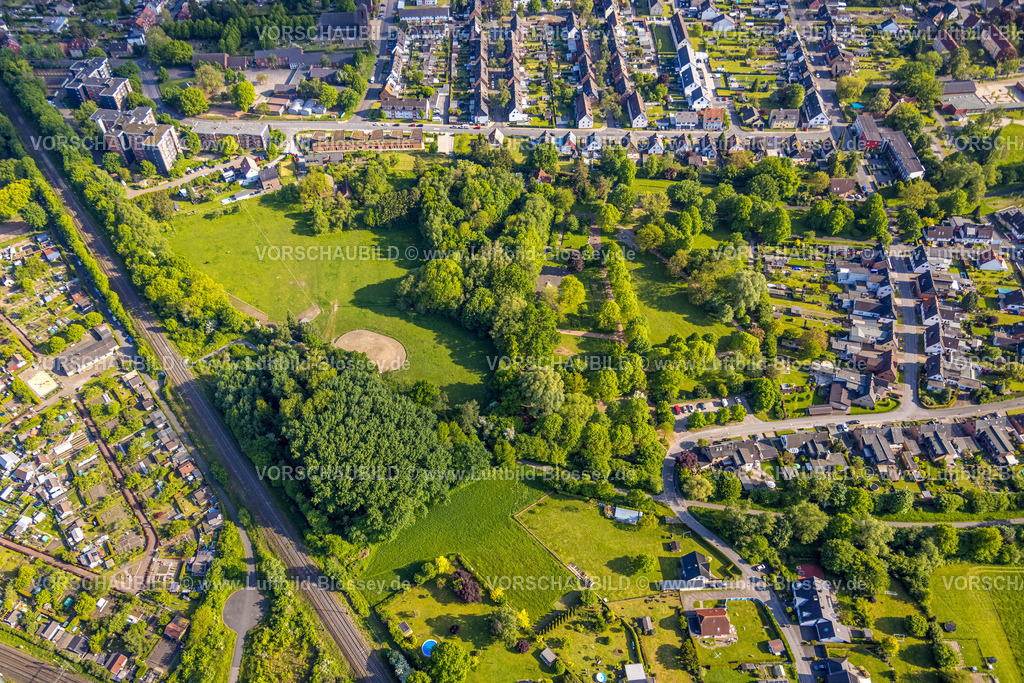 Hamm230506679 | Luftbild, Bürgerpark Katzenkuhle, Bockum-Hövel, Hamm, Ruhrgebiet, Nordrhein-Westfalen, Deutschland