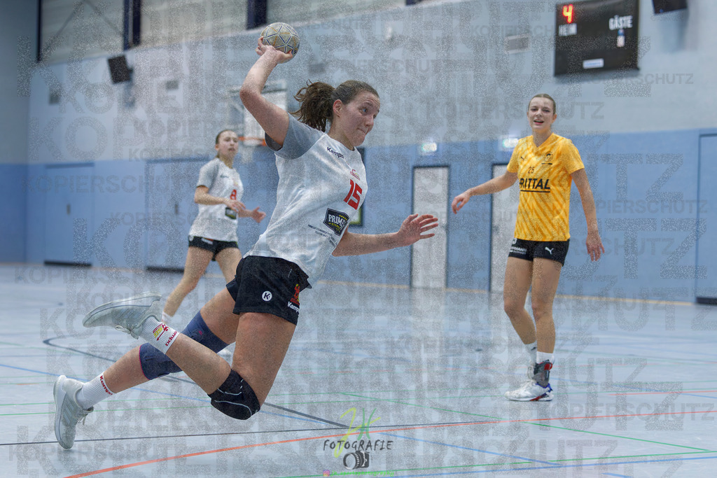 Frauen Oberliga Mitte (HHV); HSG Eibelshausen/Ewersbach - HSG Wettenberg II | Frauen Oberliga Mitte (HHV); HSG Eibelshausen/Ewersbach - HSG Wettenberg II am 13.12.2025 in Steinbrücken (Sporthalle am Hammerweiher)Photo © 2025 - Jörg Heinrich - Realisiert mit Pictrs.com