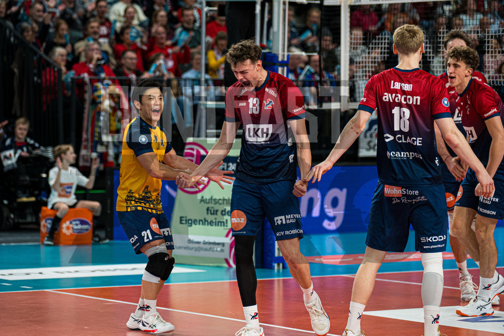 Volleyball I Herren I Saison 2025/2026 I Bundesliga I 8. Spieltag I SVG Lüneburg - SV Warnemünde | CONTRAST ZERØ MEDIA - Realisiert mit Pictrs.com