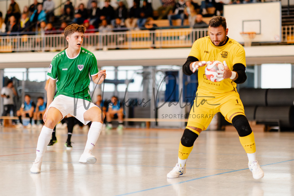 Futsal-Bundesliga, Saison 2025/2026, 4. Spieltag: SC Preußen Münster - SV Pars Neu-Isenburg | Futsal-Bundesliga, Saison 2025/2026, 4. Spieltag, SC Preußen Münster empfängt SV Pars Neu-Isenburg in der Universitäts-Sporthalle in Münster. Foto: sportfotografie.ms | Markus Paletta - Realisiert mit Pictrs.com