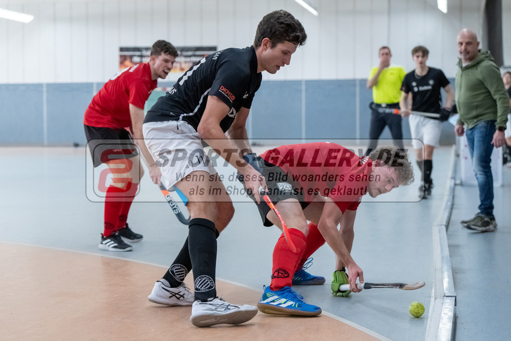 HK_20250202_102338 | 2. Bundesliga Halle Herren Club Raffelberg - Schwarz Weiss Köln am 2.2.2025 Halle am Raffelberg, Duisburg ,