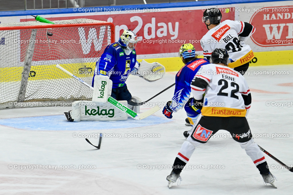 EC IDM Wärmepumpen VSV vs. Pioneers Vorarlberg 22.9.2022 | #1 Lamoureux Jean Philippe, #28 Bull Christian, #77 Lindner Philipp, #22 Erne Luca, Tor Pioneers Vorarlberg