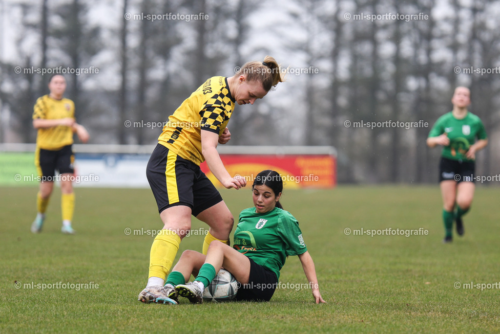 Fußball I Frauen I Saison 2025/2026 I Oberliga Schleswig-Holstein I 12. Spieltag I SV Frisia 03 Risum-Lindholm - Eichholzer SV | ml-sportfotografie - Realisiert mit Pictrs.com