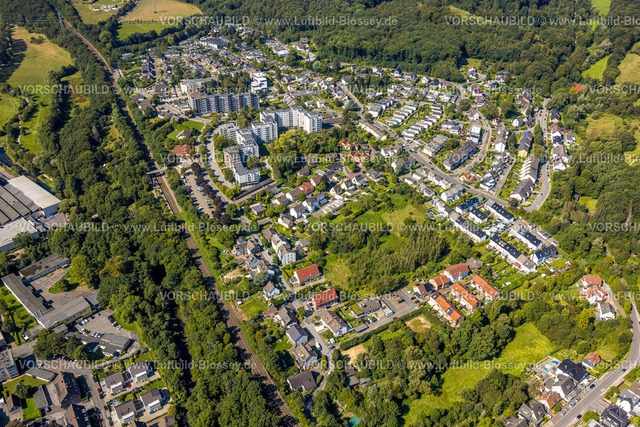 Gevelsberg240815613 | Luftbild, Hochhaus Wohngebiet Ortsansicht Ortsteil Berge, Gevelsberg, Ruhrgebiet, Nordrhein-Westfalen, Deutschland