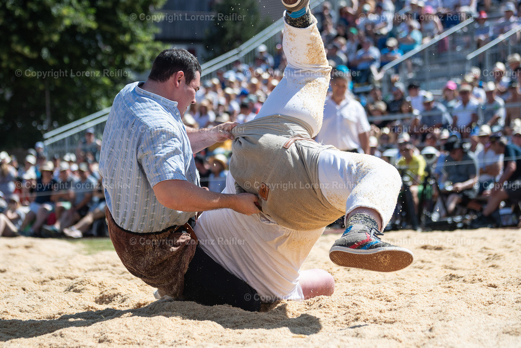 Schwingen -  Appenzeller Kantonal 2023 | Oberegg, 9.7.23, Schwingen - Appenzeller Kantonal.