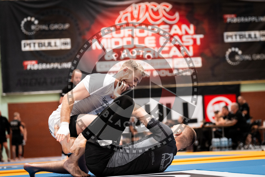 20250906PBB0231 | Fighters compete during the ADCC European Trials  competition in Warsaw, Poland, on September 6, 2025.