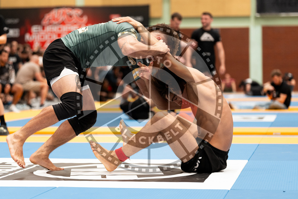 20250906PBB1295 | Fighters compete during the ADCC European Trials  competition in Warsaw, Poland, on September 6, 2025.