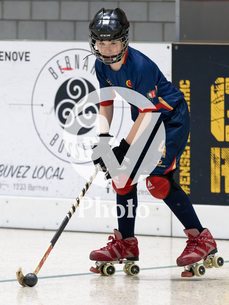 U15  - Geneve RHC v Montreux HC  |  during the U15  match between Geneve RHC and Montreux HC  at Centre sportif de la queue d'arve in Geneve, Switzerland