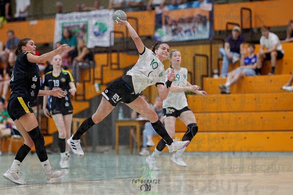 Quali-Turnier JBL wJA; Frisch Auf Göppingen - HC Rödertal | Quali-Turnier JBL wJA; Frisch Auf Göppingen - HC Rödertal am 31.05.2025 in Oberkleen (Weidig-Halle)Photo © 2025 - Jörg Heinrich - Realisiert mit Pictrs.com