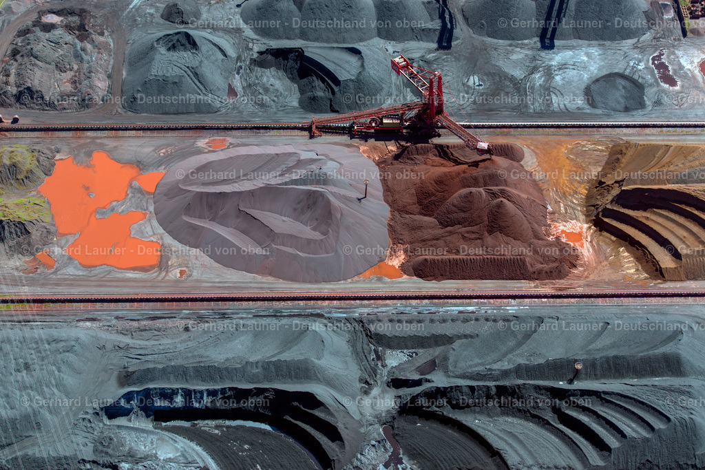 3801056 | farbiges Schüttgut im Sandauhafen, Freie und Hansestadt Hamburg