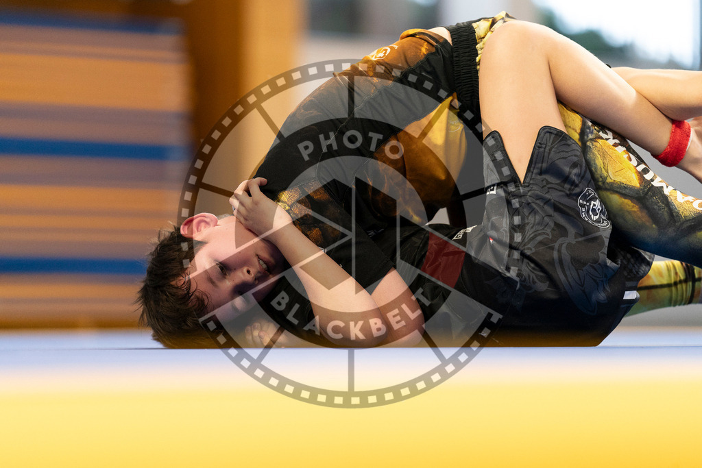 20240316PBB0910 | Athletes compete during the ADCC Eastern European Open grappling Competition in Poznan, Poland, on March 16, 2024.
