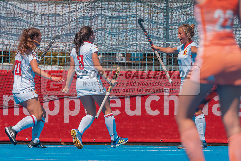HK_20230711_101128 | Euro Hockey WU18 Spain vs Netherlands Championship Girls &amp; Boys am 11.7.2023 CHTC , Krefeld ,