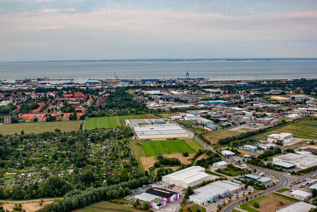 Luftbild: VOCO in Cuxhaven im Bundesland Niedersachsen in Deutschland. Foto: IMG_70522.jpg vom 06.08.2014 durch Werner Riehm/FLY-FOTO.de