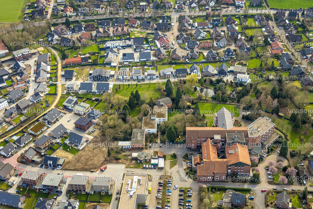 Isselburg240313859 | Luftbild, Augustahospital Krankenhaus, 
Wohngebiet Linders Feld, Anholt, Isselburg, Nordrhein-Westfalen, Deutschland