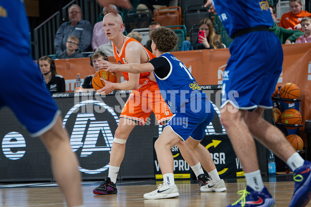 Basketball I Herren I Saison 2025-2026 I 2. Bundesliga ProB Nord I 23. Spieltag I RASTA Vechta II - EN Baskets Schwelm I 7645 | jns.sportfotos - Realisiert mit Pictrs.com