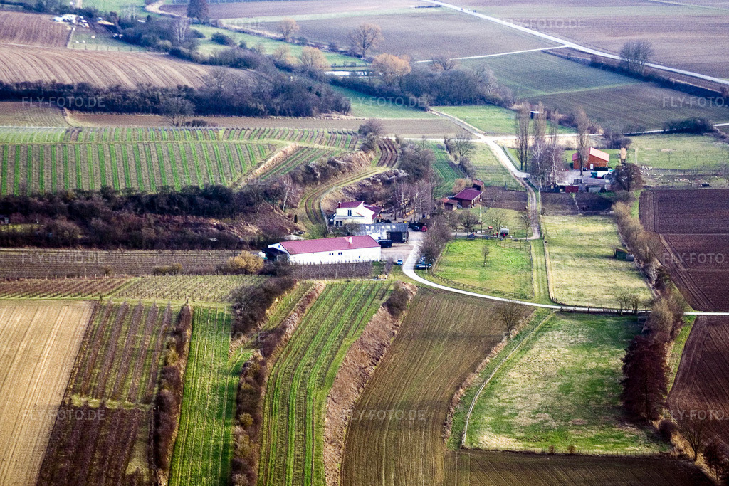 Luftbild: Herxheim, Wagnerranch von Norden in Herxheim bei Landau im Bundesland Rheinland-Pfalz in Deutschland. Foto: IMG_9348.jpg vom 10.02.2008 durch Werner Riehm/FLY-FOTO.de