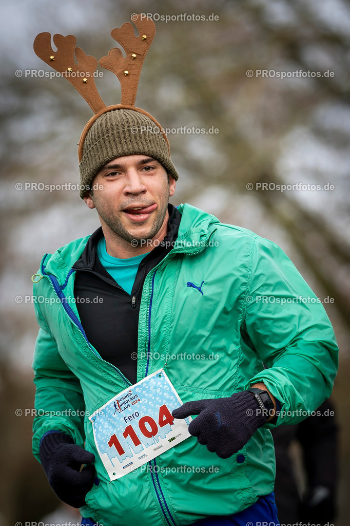 Bonner Nikolauslauf in Bonn, 08.12.2024 | Impressionen vom Bonner Nikolauslauf am 08.12.2024 in Bonn (Freizeitpark Rheinaue). Foto: BEAUTIFUL SPORTS/Axel Kohring
