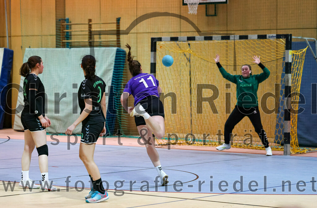 2023-02-25_098_SpVgg_Altenerding_III_gegen_TSV_Wartenberg_II | Erding, Deutschland, 25.02.2023:
Handball, Bezirksklasse Frauen Staffel Mitte 2022 / 2023, 13. Spieltag, SpVgg Altenerding III gegen TSV Wartenberg II, Endergebnis: 23:26

Foto: Christian Riedel / fotografie-riedel.net