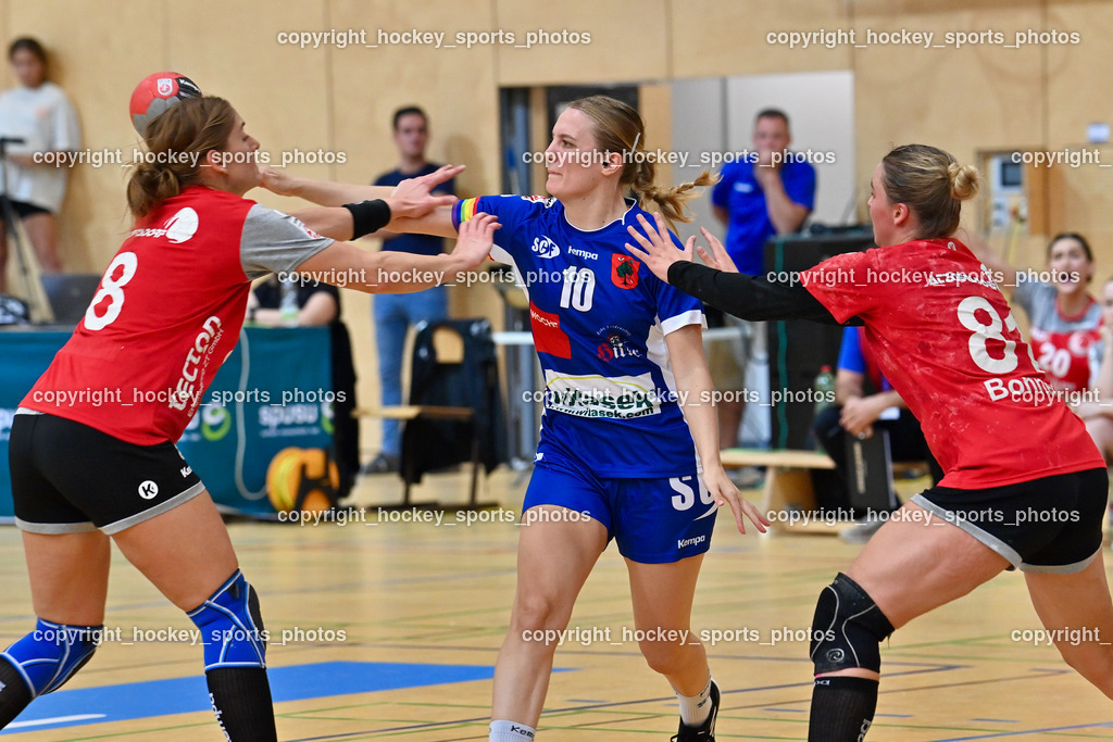 SC Ferlach Damen vs. WAT Atzgersdorf 3.9.2022 | #8 Kolundzic Hena, #10 Fister Petra, #81 BOHNEN Alina, 