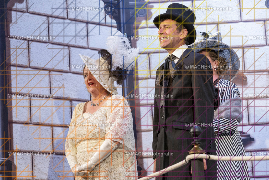 249_MFL-2025 | Portraitbilder von Regisseur; Darsteller; Techniker; Maske; Kostüme; Chor; Musiker; Bilderserie der Generalprobe und der Premierenvorstellung, Szenenbilder; Ausdrucksstudien; Bühnenüberblick; Bühnenkulissen; Pressefotos inkl. Redaktionsfoto Darstellergruppe.