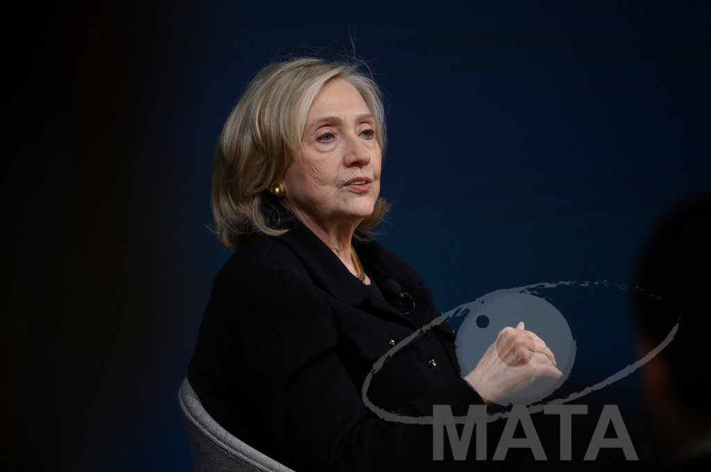 _DWI2731 | Die US-Politikerin Hillary Clinton auf der Veranstaltung Bridging Scholarship and Statecraft im Rahmen der Münchner Sicherheitskonferenz 2026. München, 13.02.2026 Bayern Deutschland  - Realisiert mit Pictrs.com