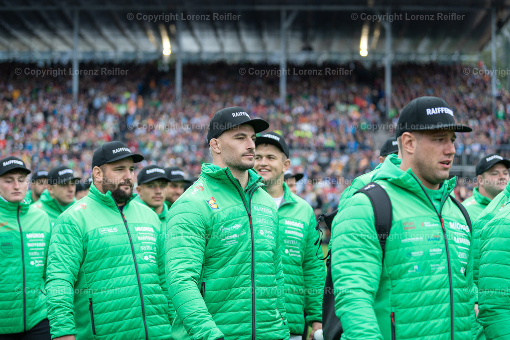 Schwingen -  ESAF 2025 Samstag Einmarsch | Mollis, 30.8.25, Schwingen - ESAF Samstag.