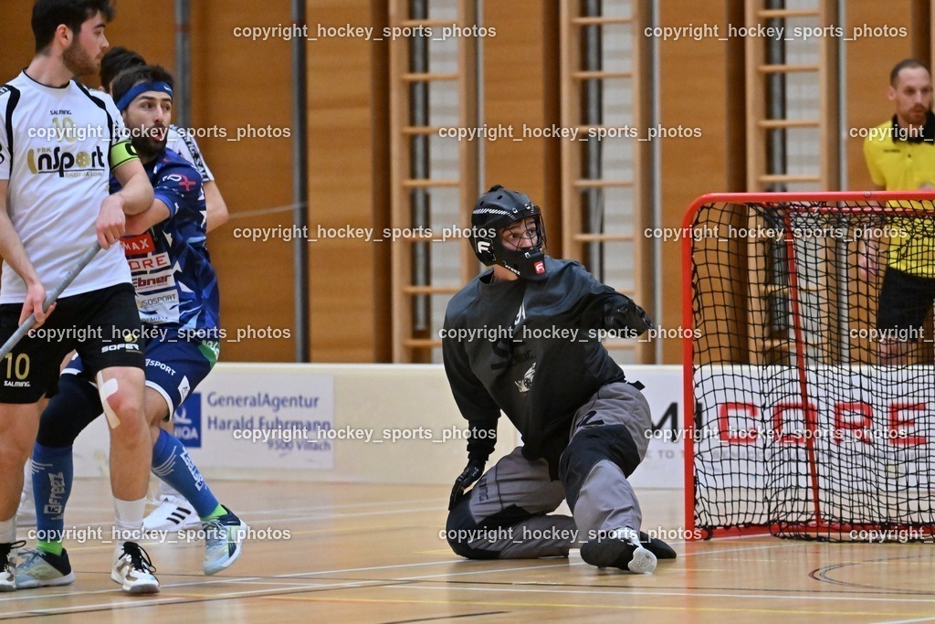 VSV Unihockey vs. FBK Insport 13.1.2024 | #10 Luka Peklaj, #14 Michael Klemm, #94 Karl Dorfer
