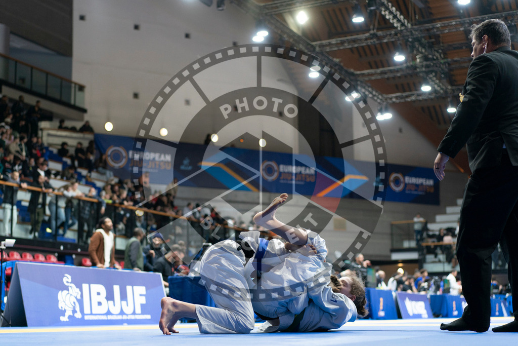 20240119PBB3611 | Fighters compete during the IBJJF European Championship in Paris, France, on January 19, 2024.