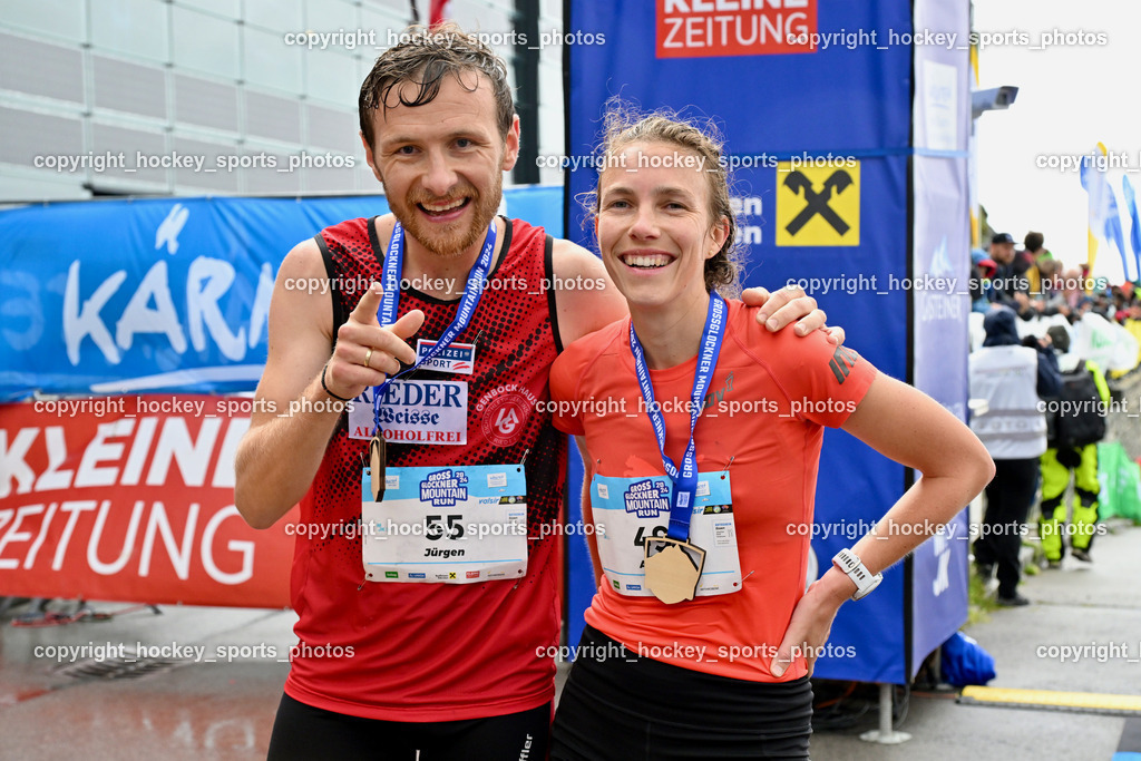 Großglockner Mountain Run | #55 AIGNER Jürgen, #49 VETCHA Adela, Großglockner Mountain Run, Großglockner Mountain Run 2024 am 07.07.2024 in Heiligenblut (Großglockner), Austria, (Photo by Bernd Stefan)