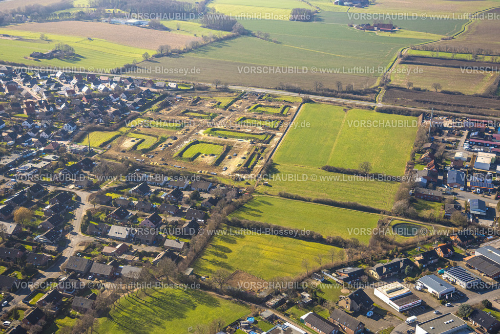 Nordkirchen230206172 | Luftbild, Baugebiet Rosenstraße-Nord, Nordkirchen, Münsterland, Nordrhein-Westfalen, Deutschland