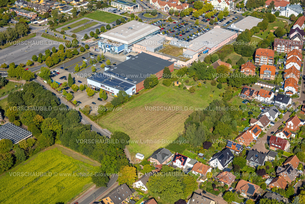 Hamm250901311 | Luftbild, Westpress arena, beta Finanz Eissportarena Hamm, Lidl Supermarkt, Uentrop, Hamm, Ruhrgebiet, Nordrhein-Westfalen, Deutschland