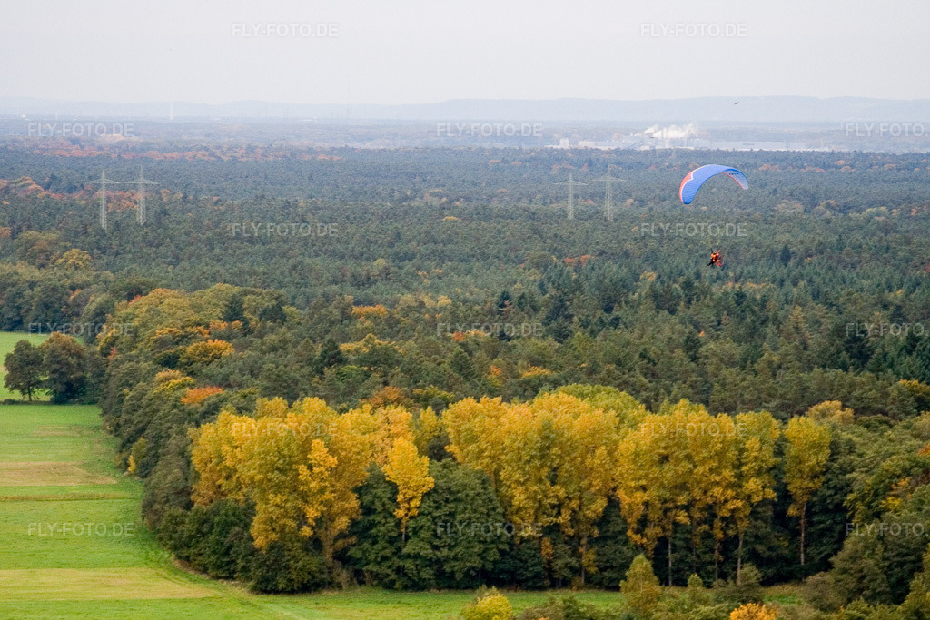 Luftbild: Otterbachtal in Minfeld im Bundesland Rheinland-Pfalz in Deutschland. Foto: IMG_13851.jpg vom 08.10.2008 durch Werner Riehm/FLY-FOTO.de