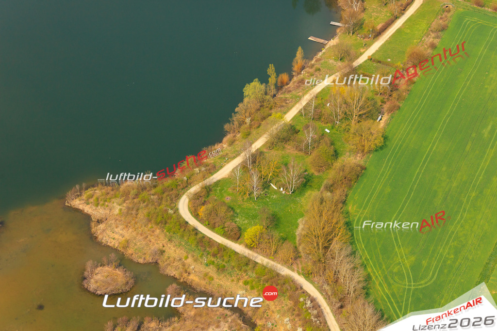 Die Luftaufnahme Schoenbrunn - Bad Staffelstein wurde vom UL-Flugzeug (keine Drohne) aus fotografiert.Hohe Druck- Auflösung-die Geschenkidee!
