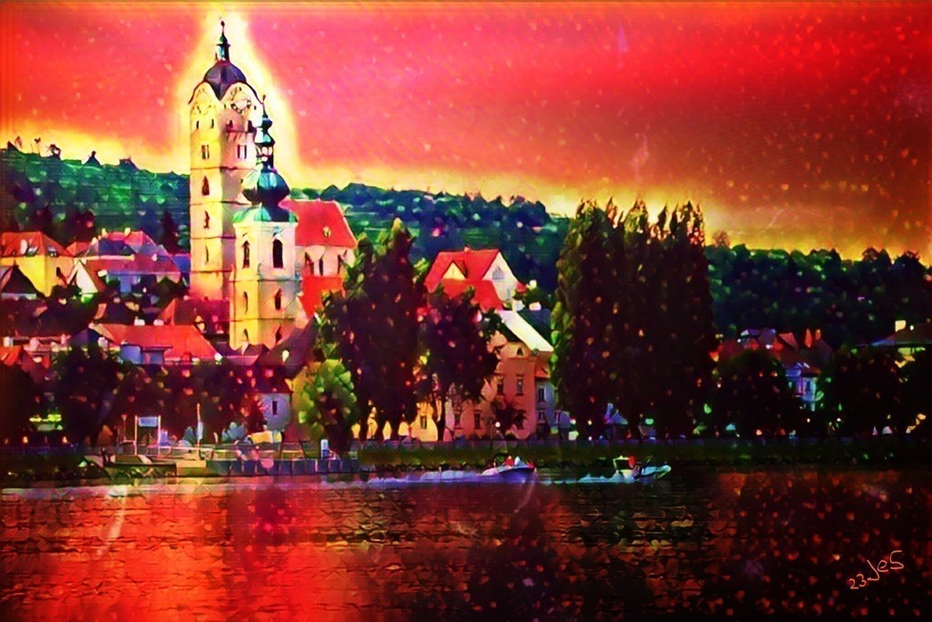 night boat race | Künstler/in Member of AKM/austromechana. Troubadour. 2026 a fascinating journey began with Tatjana my AI muse✨ METISSIREN set sails and left the harbor ⛵